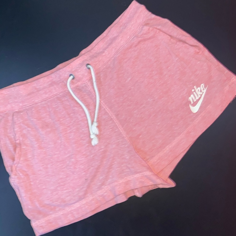 Pink Nike shorts